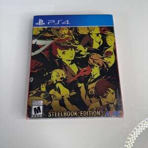 Persona 5 Royal Steelbook Launch Edition Sony PlayStation 4 w Slipcover